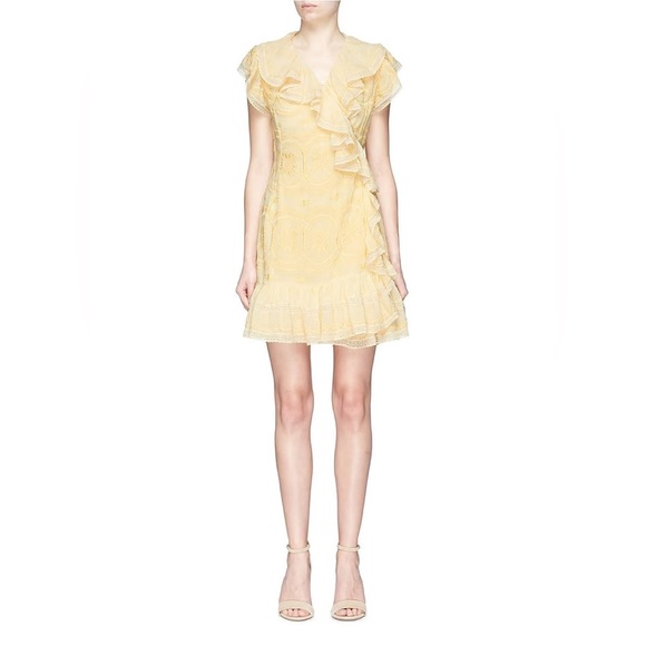 NEEDLE & THREAD ANGLAISE GEORGETTE DRESS - Picture 5 of 9